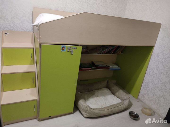 Детская кровать чердак