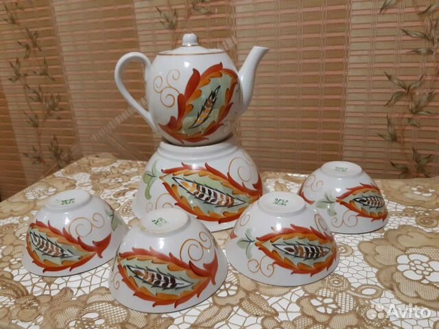 Сервиз чайный времён СССР (пмз)