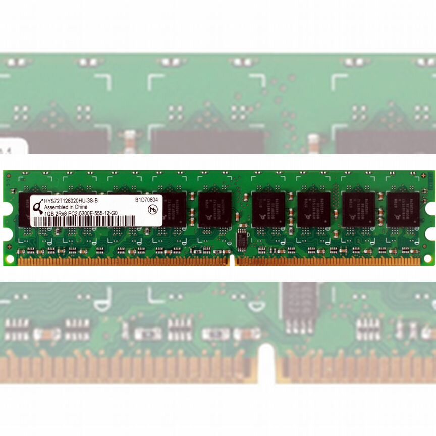 [HYS72T128020HU-3S] Оперативная Память Qimonda -B Hys72t128020hu-3s
