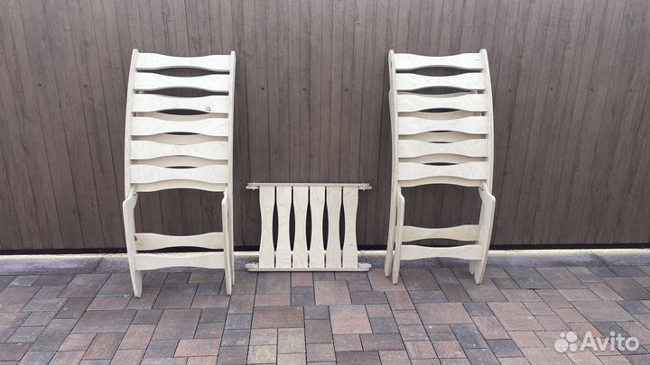 Складной комплект садовой мебели