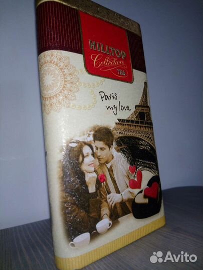 Жестяная банка для чая