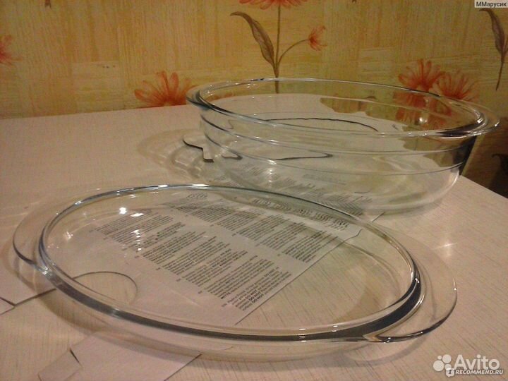 Крышка от овальной формы для запекания