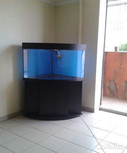 Аквариум300 свет биофильтр фон подставка