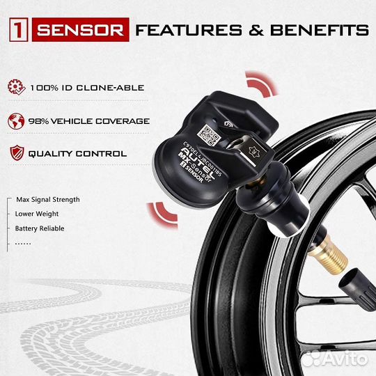 Прописка датчиков давления в шинах tpms