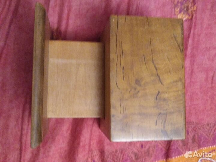 Сигаретница СССР (корельская берёза)