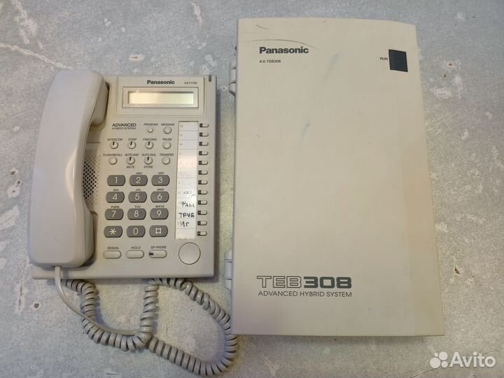 Телефонная станция Panasonic KX-TEB308RU + Системн