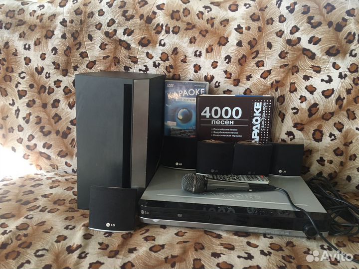 Домашний кинотеатр lg с караоке