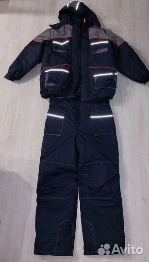 Костюм в мороз, высокий рост