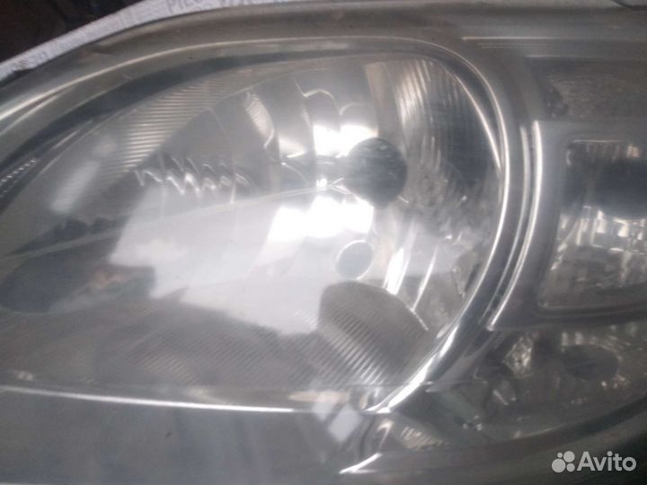 Фара бампер Рено Логан Меган