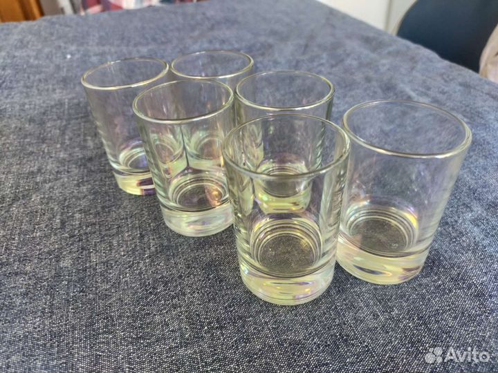 Стопки стеклянные