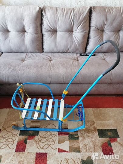 Санки коляска ника 7-3