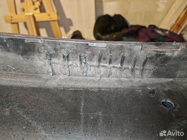 Бампер задний Ford Fiesta mk5