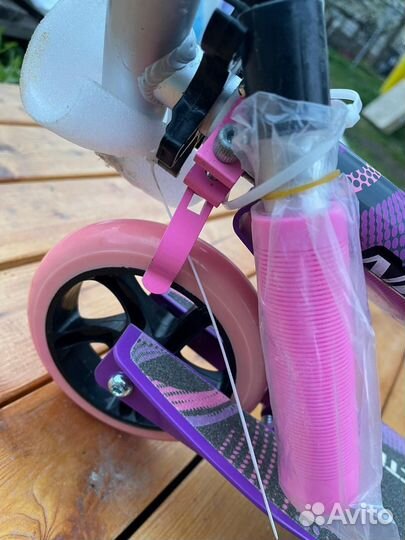 Самокат K-145A Purple-pink rush action