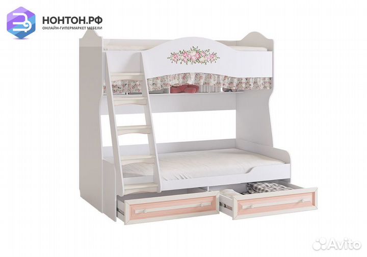 Кровать двухъярусная Алиса