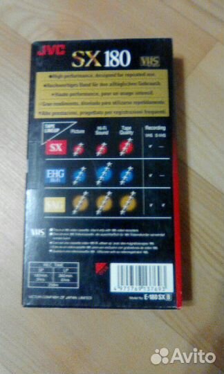 Видеокассеты чистые новые