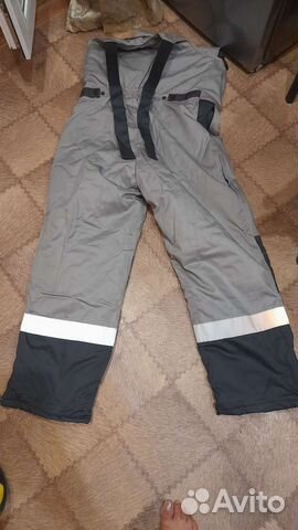 Рабочая зимняя спецодежда полукомбинезон