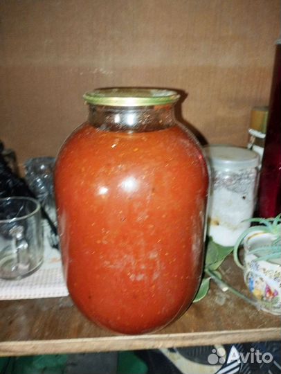 Томатная паста домашняя