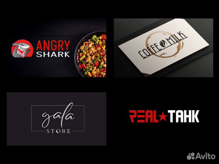 Разработка логотипов, дизайн