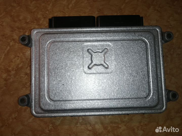 Блок управления двигателем шевроле авео т250