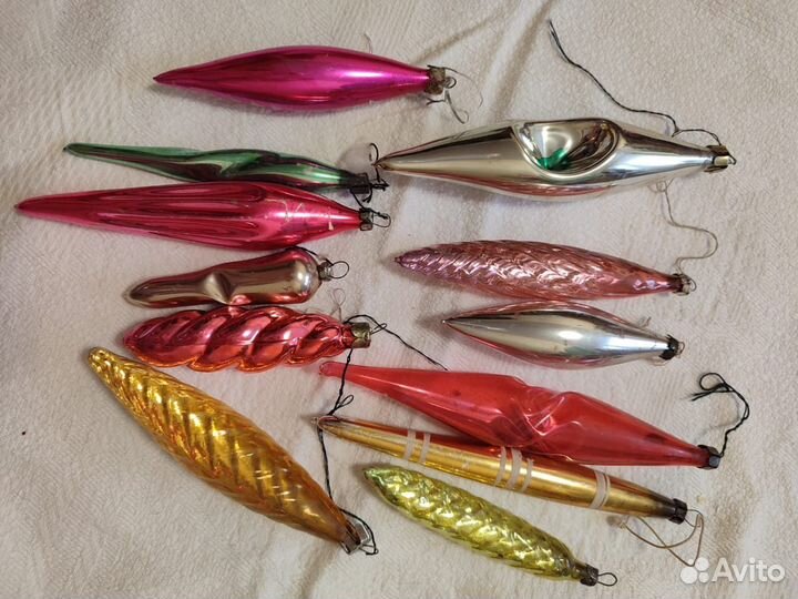 Елочные игрушки СССР