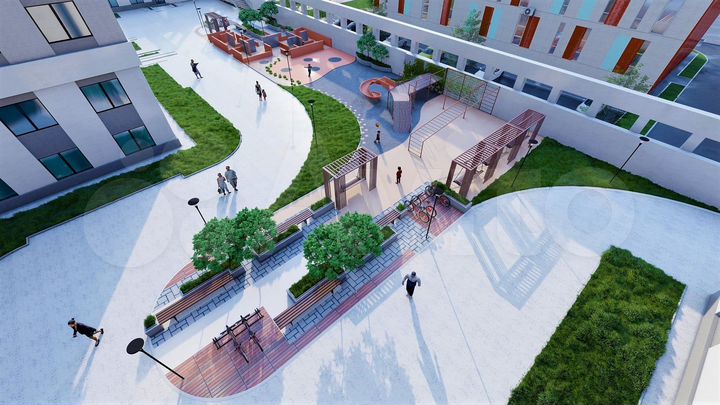 3-к. апартаменты, 70,1 м², 5/33 эт.