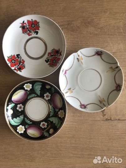 Чайные блюдца СССР