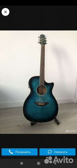 Электроакустическая гитара crafter JTE 100