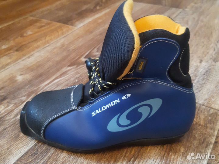 Детские лыжные ботинки Salomon Igloo SNS