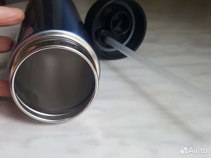 Бутылка спортивная металлическая