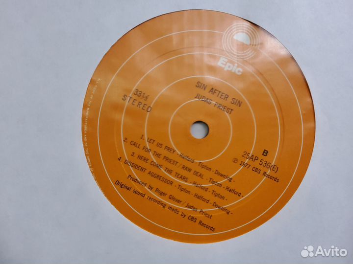 Judas Priest – Sin After Sin