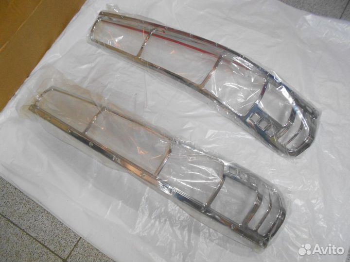 Honda CR-V 2003 Накладки Задних Фонарей Хром