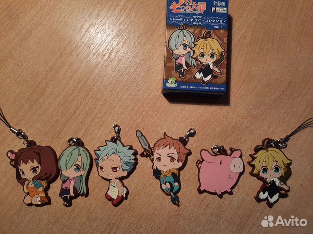 Брелки по аниме 