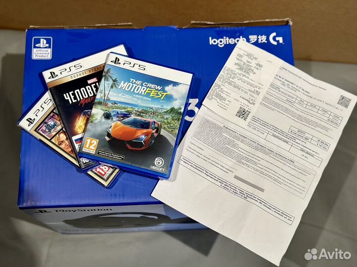 Руль Logitech G923