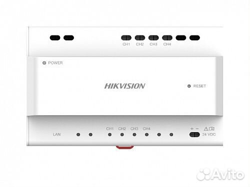 Комплект IP Видеодомофона Hikvision DS-KIS702-P(B)
