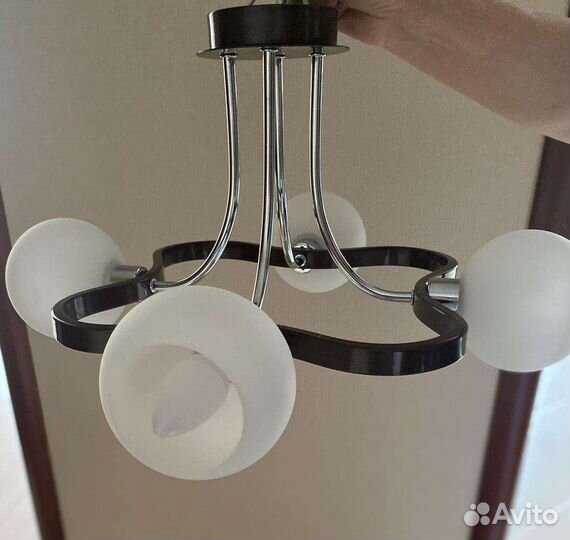 Светильник потолочный подвесной бу