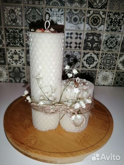 Свечи из вощины