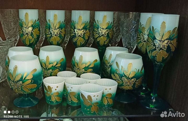 Бокалы фужеры стопки