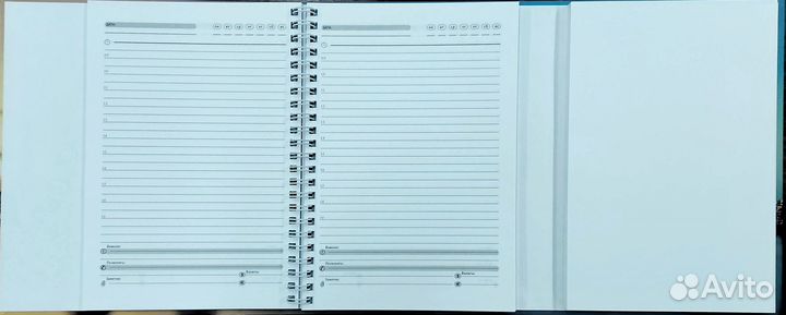 Ежедневник недатированный с блоком для записей