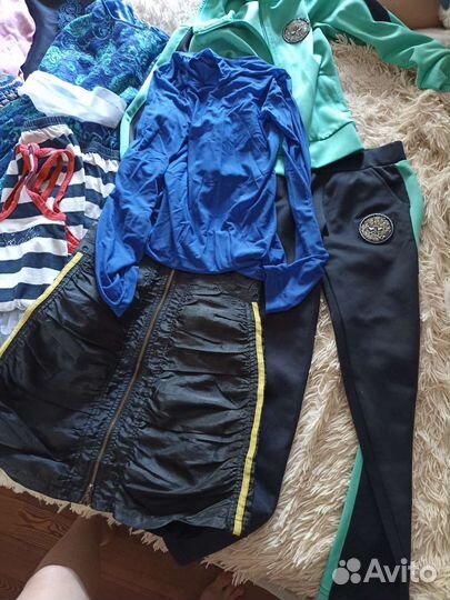 Детские вещи пакетом для девочки 110 116
