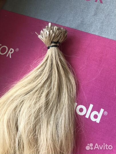 Волосы для наращивания блонд