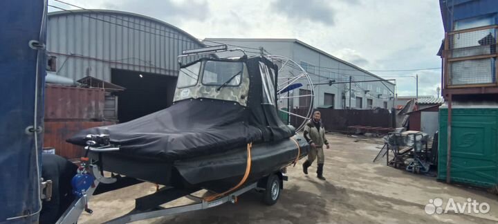 Аэролодка Бриз 420