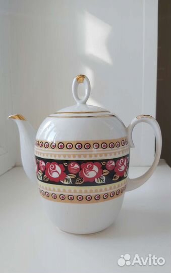 Чайник заварочный фарфоровый СССР