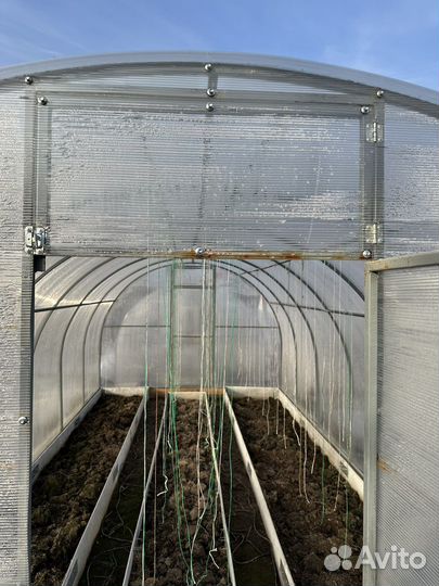 Теплица поликарбонат бу