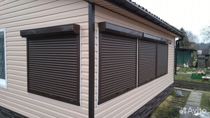 Рольставни роллеты роллетные системы на окна, гара