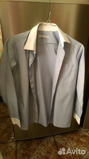 Рубашки школьные классика 4шт, 152рост