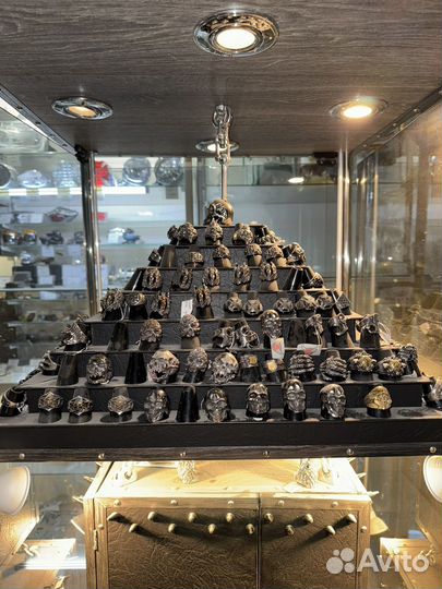 Байкерские кольца из хирургической стали 316L