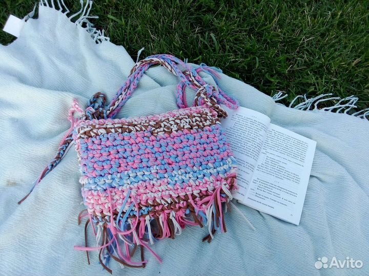 Летняя сумка ручной работы