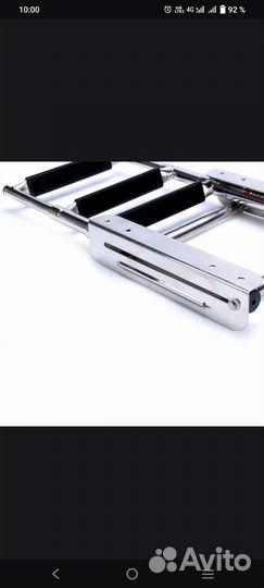 Трапик для лодки тескопический три ступени