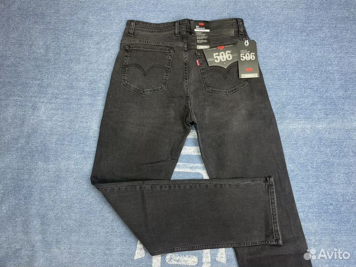 Джинсы levis 506 черные