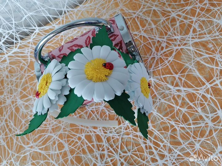 Ободок для волос ручной работы
